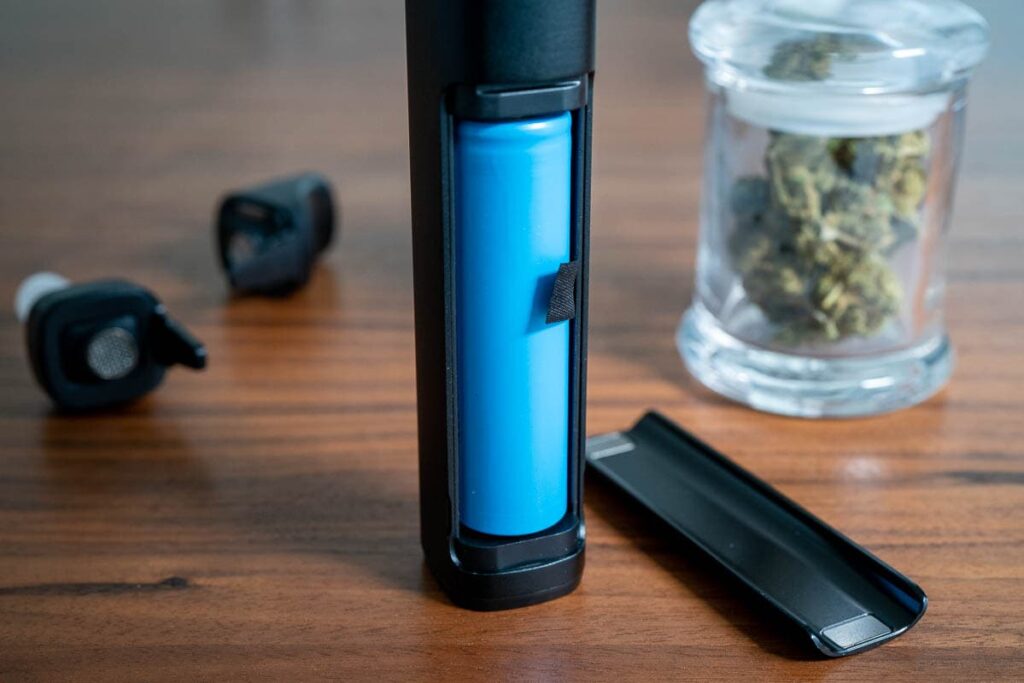 XMax V3 Pro Dry Herb Vaporizer Replaceable Battery